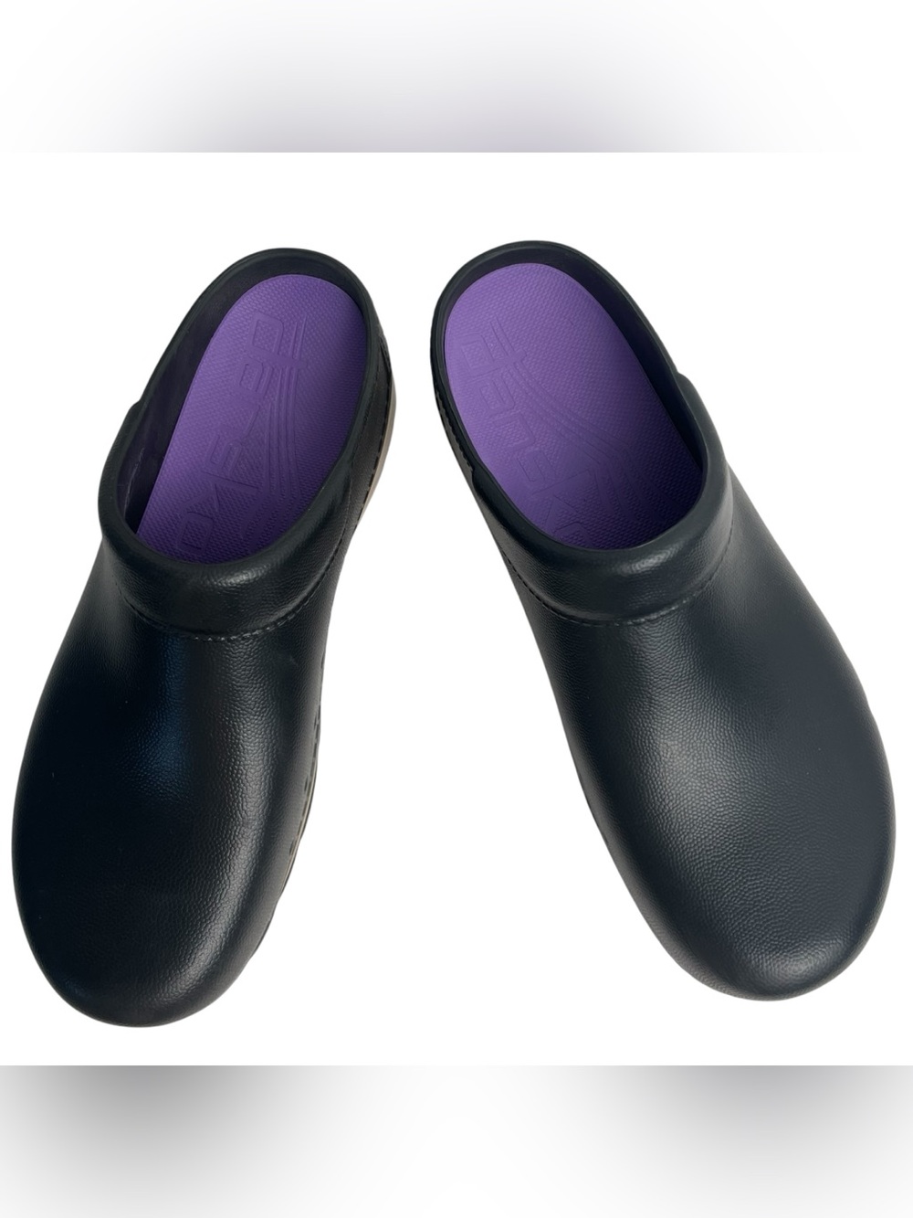 Dansko WMNS Black Molded Kane Clogs Gardening Vegan Waterproof EU 41 US 10.5-11